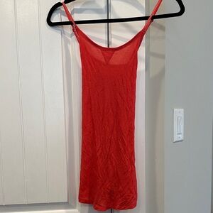 Dark Orange Women's Tank Top